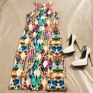 New MILLY Multi-Color Dress Sz6
